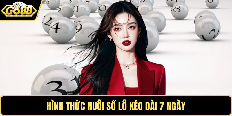 Hình thức nuôi số lô kéo dài 7 ngày